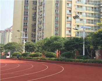 湖北學校路燈改造-湖北省西安高新一中路燈項目