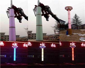  甘肅慶陽長(zhǎng)慶橋8米景觀燈